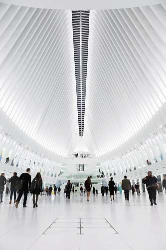 oculus group of people inside stadium new york